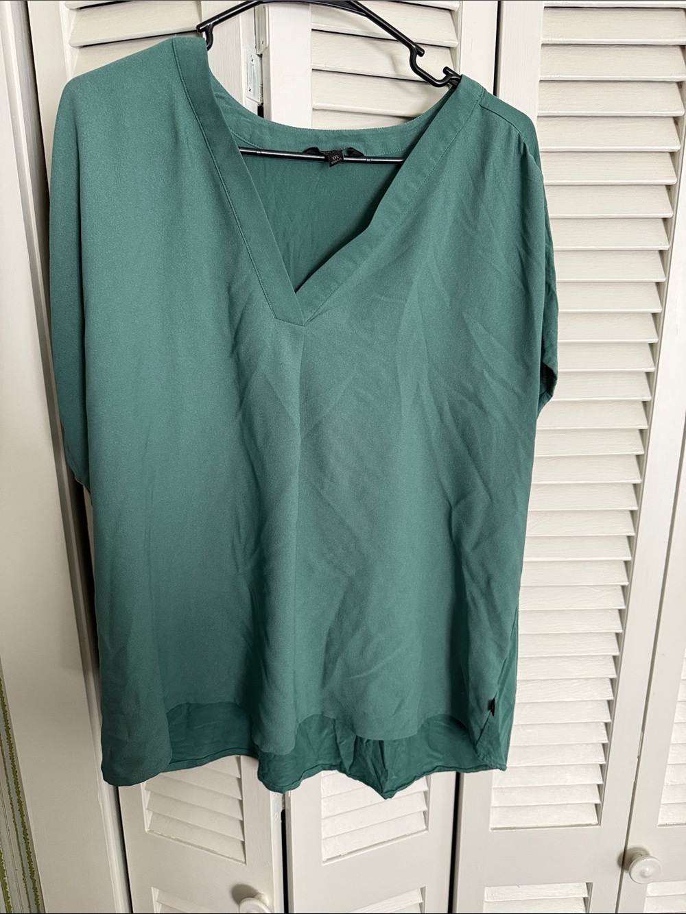Banana Republic Green V-Neck Tunic